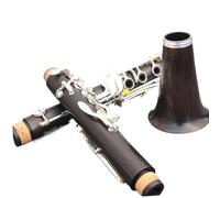 Clarinete Set Instrumento De Clarinete Si Bemol, Instrumento De Clarinete De 17 Teclas, Almohadilla De Dientes De Caña De Ébano Para Estudiantes Jóvenes