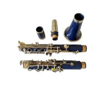 Clarinete Sib Clarinete Azul Si Bemol 17 Teclas ABS Clarinete Para Principiantes Con Buena Calidad De Sonido