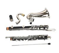 Clarinete Sib Clarinete Bajo E Alpaca ABS Resina De Ébano Instrumentos De Clarinete Profesionales(BAS-560)