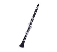 Clarinete Sib Clarinete Baquelita Si Bemol 17 Teclas Teclas Plateadas Examen De Rendimiento Para Principiantes Rendimiento Estable