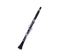 Clarinete Sib Clarinete Baquelita Si Bemol 17 Teclas Teclas Plateadas Rendimiento Para Principiantes Y Examen De Calificación
