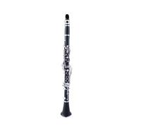 Clarinete Sib Clarinete Bb De 17 Teclas Instrumento De Viento De Madera Profesional De Baquelita Clarinete Con Caja Piezas De Instrumentos Musicales De Caña(Black)