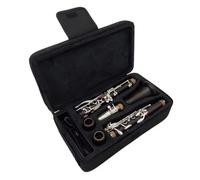 Clarinete Sib Clarinete Bb Profesional R13 Clarinetes De Ébano Madera De Ébano Chapado En Plata Llave Caja De Instrumentos Musicales Cañas