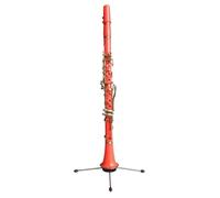 Clarinete Sib Clarinete De 17 Teclas De Color Tubo Negro Clarinete Profesional Para Principiantes Tecla Plana B Aspecto Hermoso(Orange)