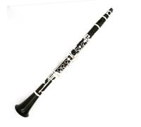 Clarinete Sib Clarinete De Baquelita De Dos Secciones Doble De 17 Teclas/instrumento De Viento Negro Instrumento De Clarinete De Examen De Calificación Para Principiantes(A)