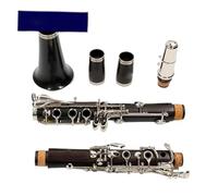 Clarinete Sib Clarinete De Ébano Profesional Para Principiantes Sib 17 Teclas Ébano Sib Ébano