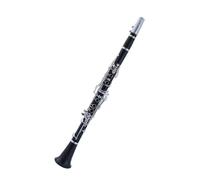 Clarinete Sib Clarinete Ébano Si Bemol 17 Teclas Plateadas Adecuadas Para Principiantes Para Tocar Y Realizar Exámenes