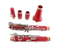 Clarinete Sib Clarinete Estándar Para Principiantes Clarinete De Instrumento De Nivel De Rendimiento Clarinete Rojo Aspecto Hermoso