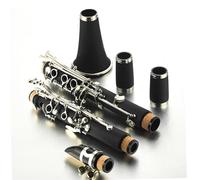 Clarinete Sib Clarinete Principiante Tubo Negro Instrumento De Viento De Madera De Rendimiento Profesional