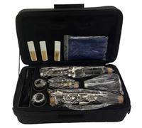 Clarinete Sib Clarinete Profesional Intermedio B12 Accesorios Sándalo Ébano Profesional Principiante Modelo Baquelita(B)