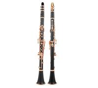 Clarinete Sib Clarinete Sib Lacado Oro Rosa 17 Teclas Clarinete Sib Clarinete Negro RCL-700NF