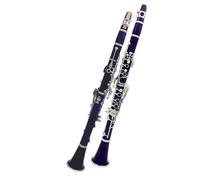Clarinete Sib Clarinete Sib Púrpura Clarinete Principiante Si Bemol Para Orquestas Adultos(Purple set)