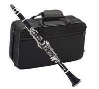 Clarinete SIB Clarinete Tubo Negro Adulto Principiante Tocando Entrada B Clarinete De Baquelita Plano Instrumento Niquelado