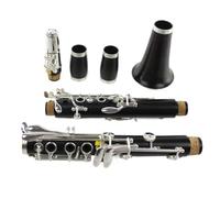 Clarinete Sib Instrumento De Nivel De Rendimiento Clarinete Si Bemol Clarinete De 17 Teclas Instrumento De Viento Negro Clarinete De Ébano