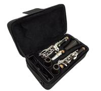 Clarinete Sib Instrumento De Viento De Madera Estándar Clarinetes Bb De Madera De Ébano Clarinetes Profesionales Mayores Teclas Plateadas 17