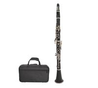 Clarinete Sib Instrumentos De Viento De Madera Clarinete Bb 17 Teclas Si Bemol Instrumentos Musicales Tubo De Baquelita Clarinete Niquelado(B18)