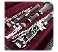 Clarinetes Bakelite A Clarinet Llaves Plateadas De Plata 17 Llaves Con Estuche Bucal Clarinete principiantes