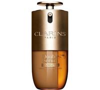 Clarins Double Serum Foundation D2W 30ml | Base híbrida de suero | Acabado satinado luminoso | Cobertura personalizable de media a completa | Hidrata, aumenta la producción de colágeno y reduce los