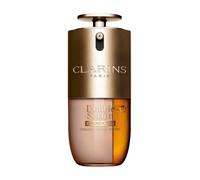 Clarins Double Serum Foundation L2C 30ml | Base híbrida de suero | Acabado satinado luminoso | Cobertura personalizable de media a completa | Hidrata, aumenta la producción de colágeno y reduce los