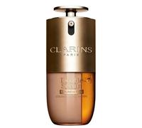 Clarins Double Serum Foundation M2N 30ml | Base híbrida de suero | Acabado satinado luminoso | Cobertura personalizable de media a completa | Hidrata, aumenta la producción de colágeno y reduce los