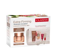 Clarins Extra-Firming Crema de Día SPF15 Estuche | Comprar n/a 50 ml + Crema de Noche 15 ml + Total Eye Lift 3 ml + Double Serum Foundation M1W 0,9 ml + Lip Comfort Oil 08 1,4 ml + Neceser