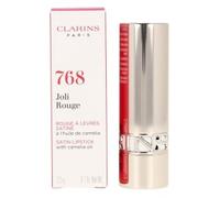 Clarins Barra de labios Joli Rouge satinada 768 Strawberry 3,5 g