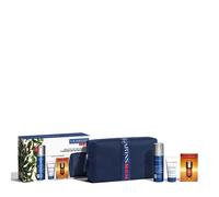 Clarins Men Gel Crema Aniarrugas Estuche | Paco Perfumerías n/a 50 ml + Nettoyant Visage 30 ml + Sachet de Double Serum Light 1 ml