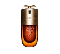 Clarins Nuevo suero doble | Sero de la cara anti envejecimiento | Las empresas visiblemente suavizas aumentan el resplandor y refina los poros | Hidr