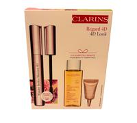 CLARINS ESTUCHE MASCARA WONDER PERFECT 4D 8 ML + ACEITE DESMAQUILLANTE 50 ML + MUESTRA TOTAL EYE SMOOTH 3 ML