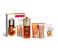Clarins Set Double Serum + Crema + Sérum Ojos 50 ml + 15 ml + 15 ml + 0,9 ml