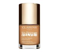 Clarins - Skin Illusión Velvet Bases de maquillaje 30 ml 114N,Capuccino