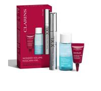 Clarins Wonder Volume Máscara XXL Estuche | Precio, Comprar n/a Negro 8 ml + Desmaquillante Exprés de Ojos 30 ml + Total Eye Lift 3 ml