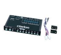 CLARION EQS755V - Ecualizador gráfico de 7 Bandas para Coche, tamaño 1/2 DIN, con Entrada Auxiliar Frontal de 3,5 mm, Entrada Auxiliar RCA Trasera y entradas de Altavoz de Alto Nivel