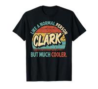 CLARK Como Una Persona Normal Pero Mucho Más Fresco Vintage Camiseta