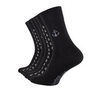 Clark Crown Calcetines 'Bambus' gris / negro / blanco 43-46 gris / negro / blanco