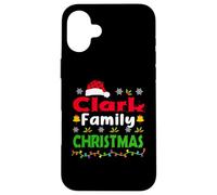 Clark Family Christmas Matching Personalised Funny Xmas Carcasa para iPhone 16 Plus