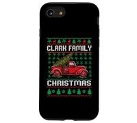 Clark Family Christmas Red Truck Personalised Funny Xmas Carcasa para iPhone SE (2020) / 7/8