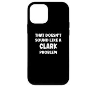 Clark Personalized Custom Boys Clark Name Carcasa para iPhone 12 Mini