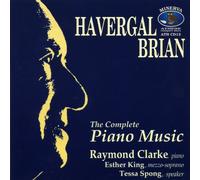 Clarke Raymond - BRIAN:COMPLETE PIANO MUSIC