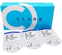 Clarklens - Lentillas Mensuales Graduadas Hidrogel con Protección UV, Pack 3 lentillas. Diámetro 14,3mm. Curva Base 8,6mm. (-1.75 Dioptrías)