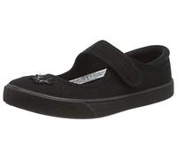 Clarks Hopper Go, Zapatillas Bajas, Black Fabric, 37 EU