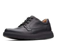 Clarks - 261369848, de los Hombres, Black Leather,