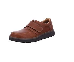 Clarks 261369878 Hombre Mocasín, Dark Tan Lea, 40 EU Wide