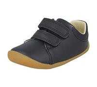 Clarks 261422866 Niños Zapatillas, Azul (Navy Leather Navy Leather), 21 EU