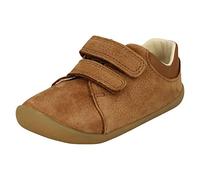 Clarks 261422906 Niños Zapatillas, Marrón (Tan Leather Tan Leather), 21 EU