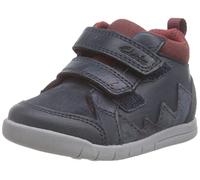 Clarks 261521887 Niños Zapatillas, Cuero Azul Marino, 20 EU