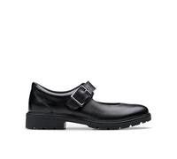 Clarks - 261611726, Chicas, Black Leather,