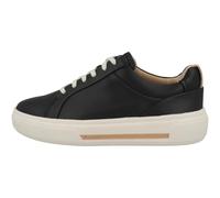 Clarks 261763074, Zapatillas Mujer, Black Leather, 41 EU