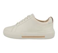 Clarks 261763084, Zapatillas Mujer, Off White Lea, 37.5 EU