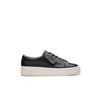 Clarks - 261764364, Zapatillas De Las Mujeres, Black Leather,